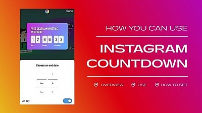 instagram countdown